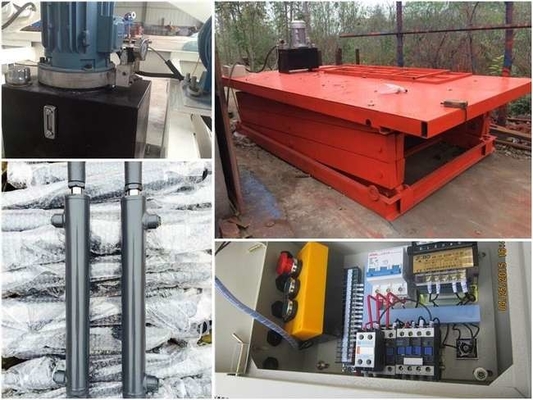 산토 움직이지 않는 수력 톤 가위는 3명 공사를 위한 5.5KW 전기 승강기를 높입니다