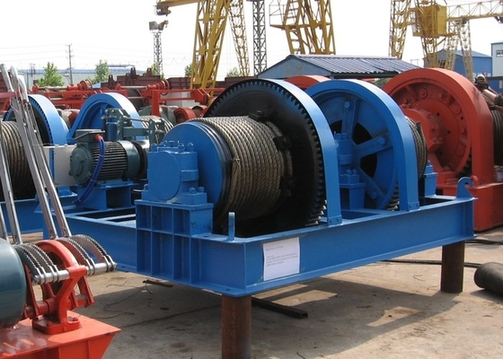 무선 원격과 0.5T-60T 멀티 앵글 산업적 전기 윈치
