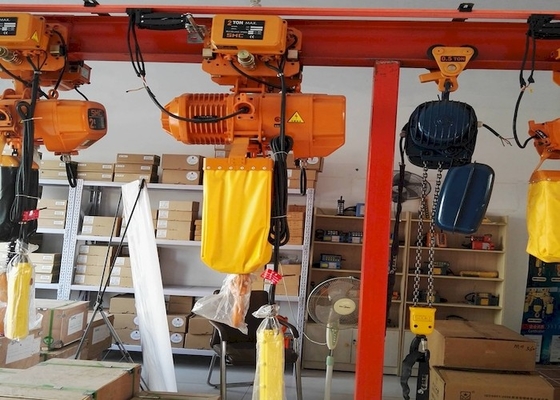 고정 훅 중단과 ISO9001 500lb 1000lb 전기 체인 블록