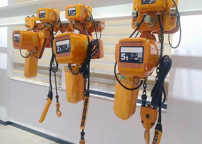 리모콘과 자동화된 손수레식 전기 체인 블록 1.5 톤